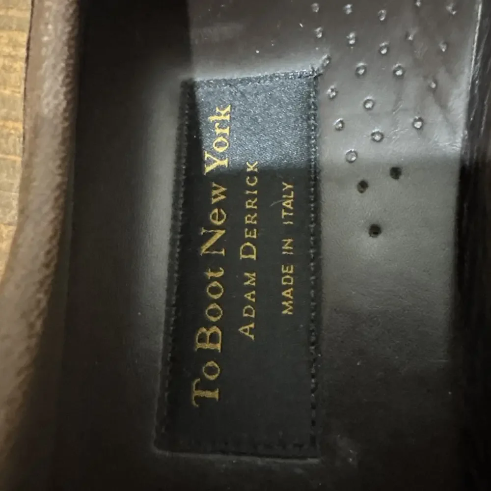 To Boot New York Adam Derrick Soft Leather Loafers Made In Italy Men's Sz 14 US